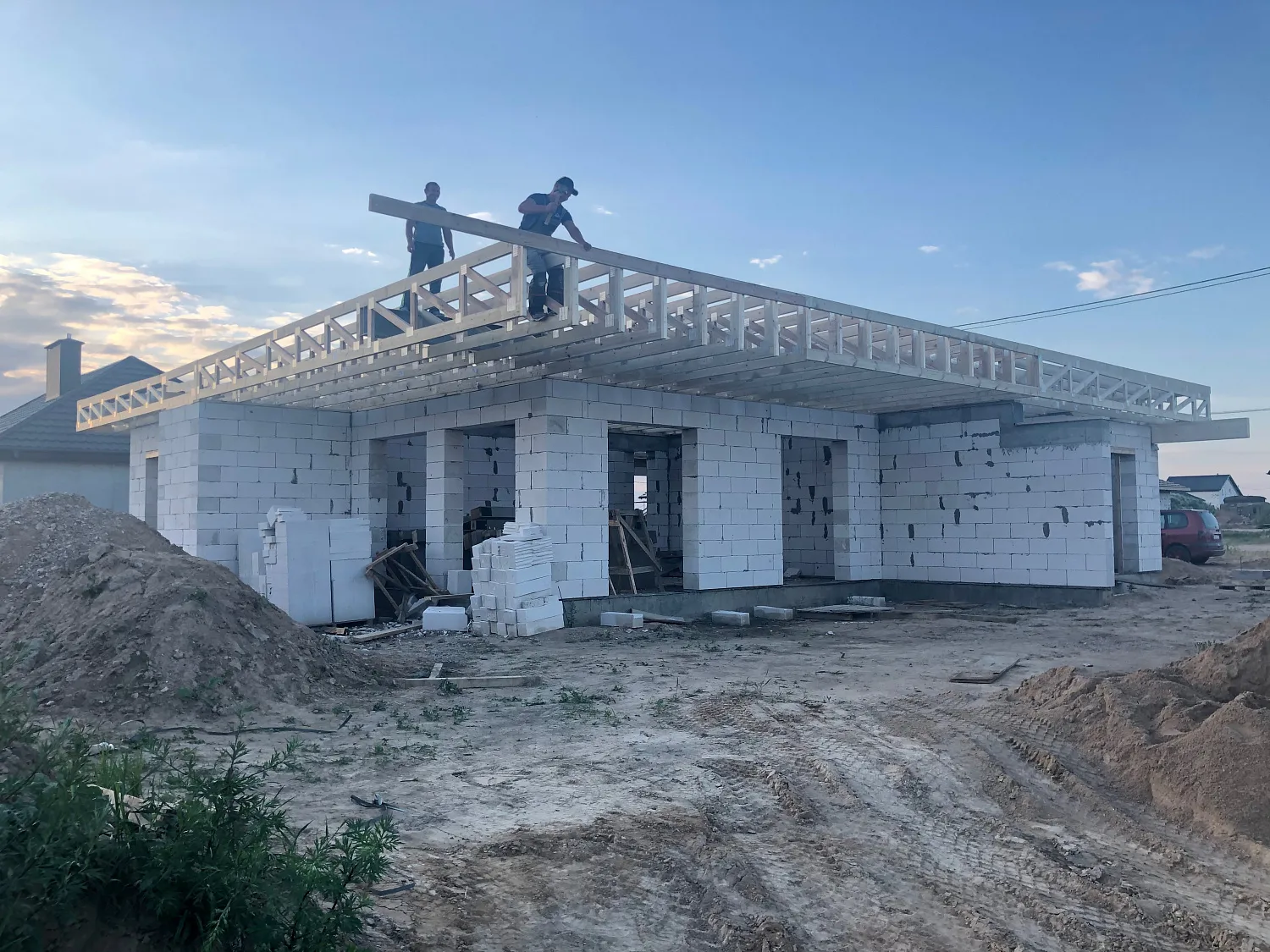 Проектирование и производство стропильных ферм на металлозубчатых пластинах MiTek