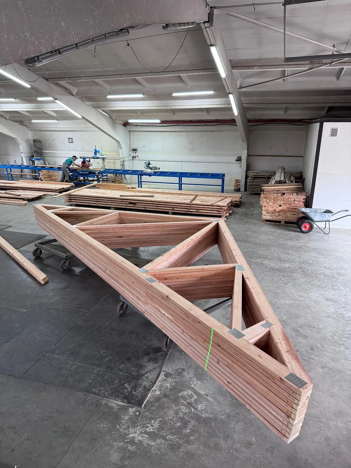 Проектирование и производство стропильных ферм на металлозубчатых пластинах MiTek