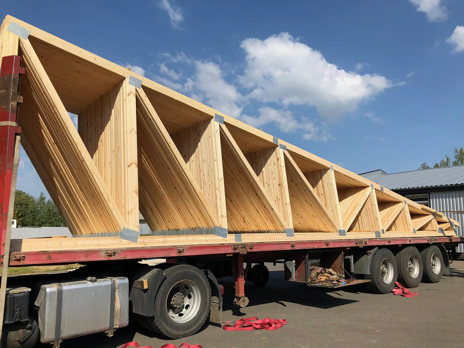 Проектирование и производство стропильных ферм на металлозубчатых пластинах MiTek