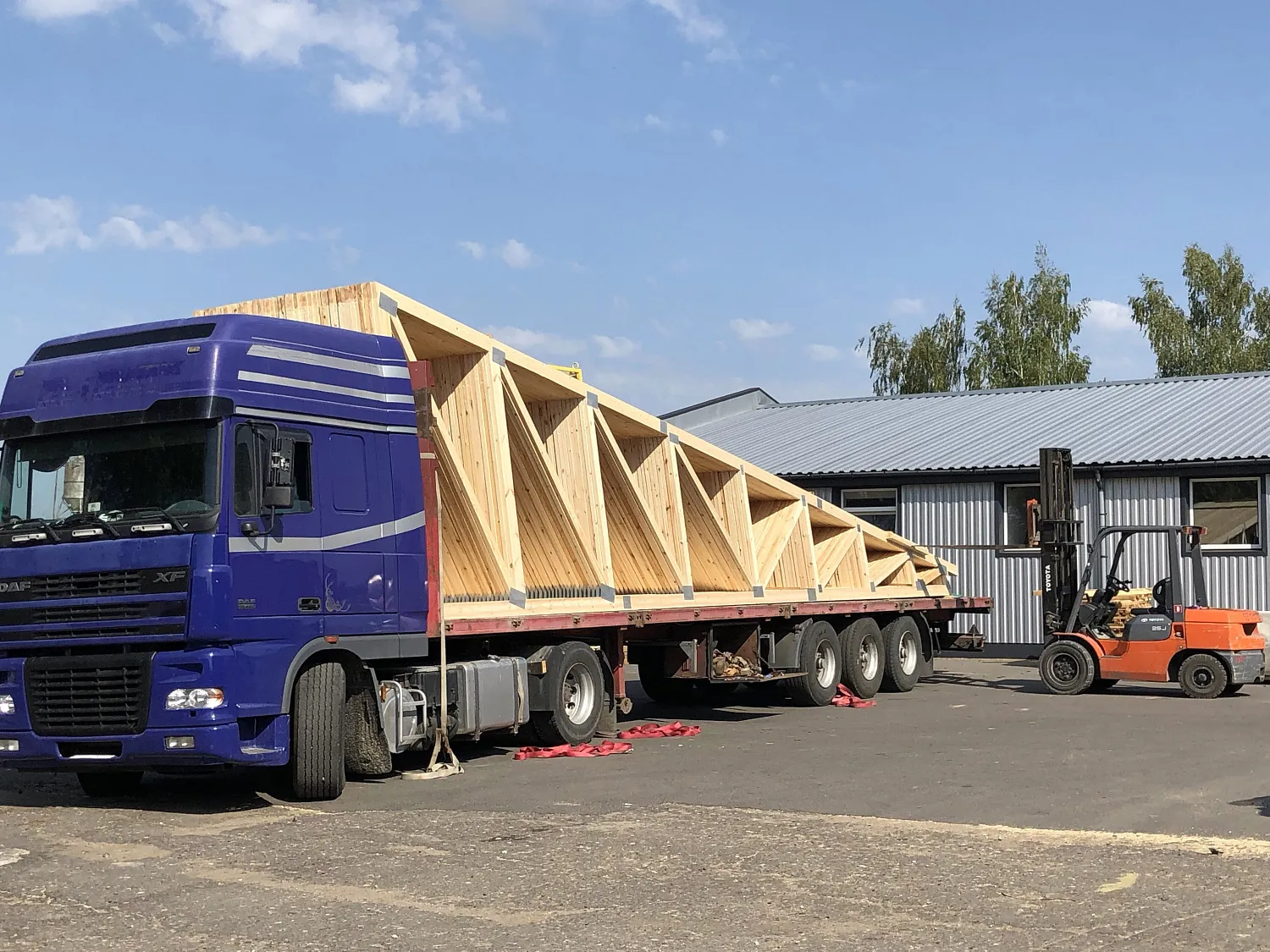 Проектирование и производство стропильных ферм на металлозубчатых пластинах MiTek