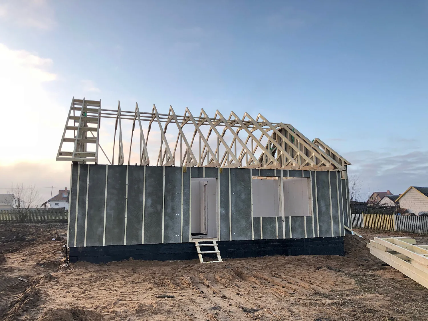 Проектирование и производство стропильных ферм на металлозубчатых пластинах MiTek