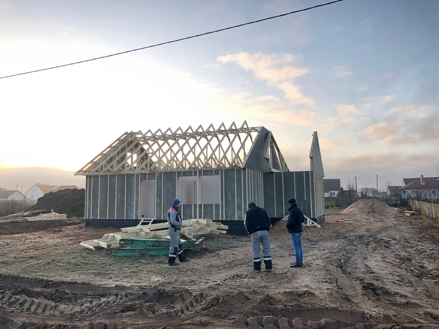 Проектирование и производство стропильных ферм на металлозубчатых пластинах MiTek