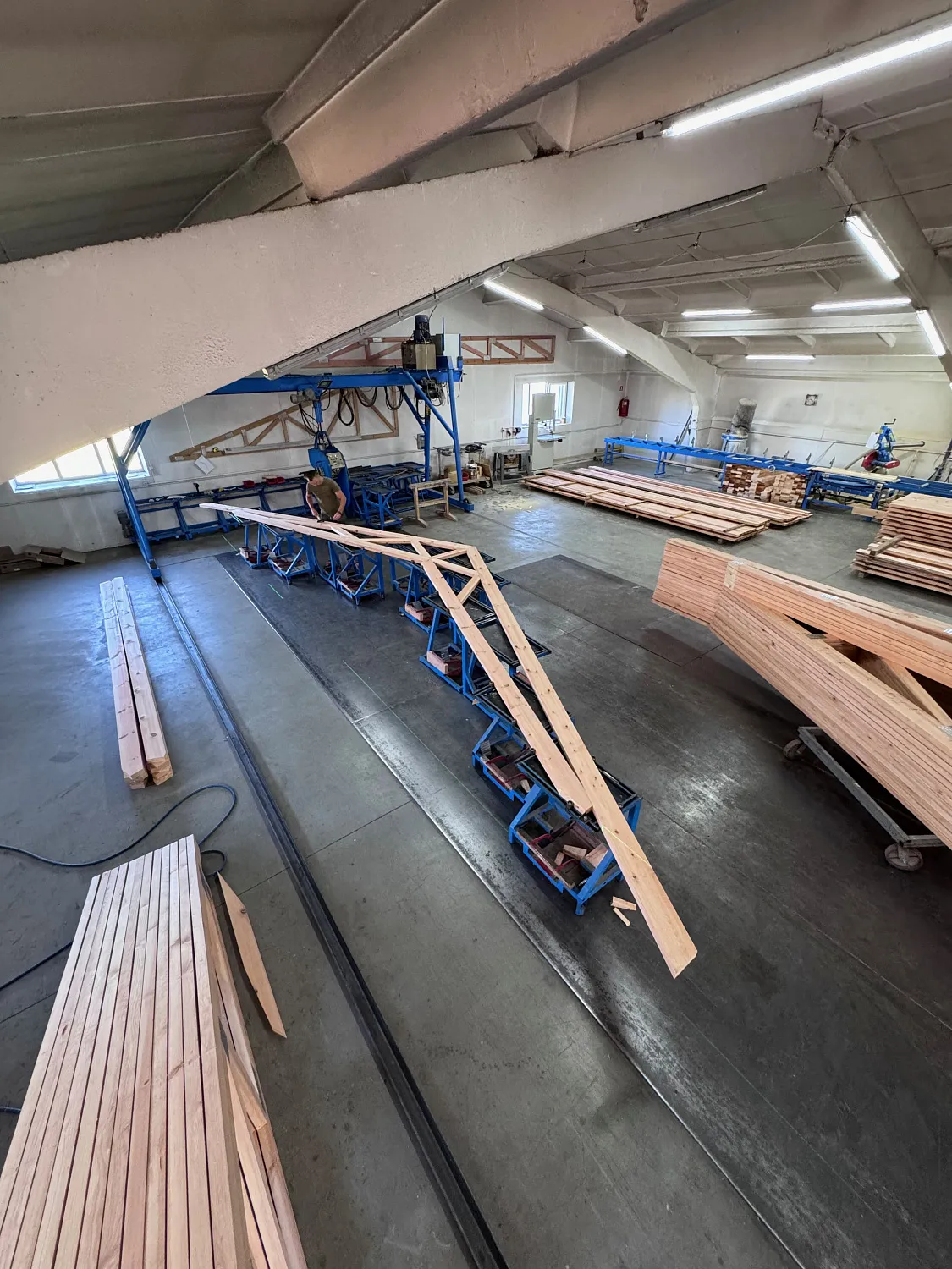 Проектирование и производство стропильных ферм на металлозубчатых пластинах MiTek