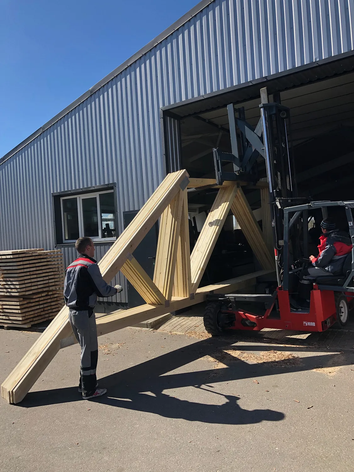 Проектирование и производство стропильных ферм на металлозубчатых пластинах MiTek