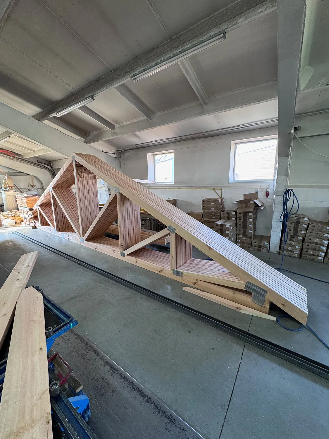 Проектирование и производство стропильных ферм на металлозубчатых пластинах MiTek